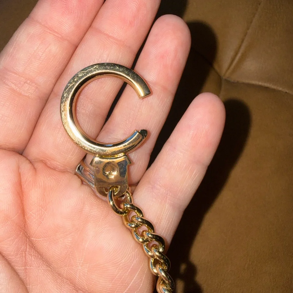 kate spade zip key tone